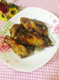 美味的烤鸡翅