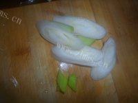 四溢的韭菜炒豆干做法图解3)