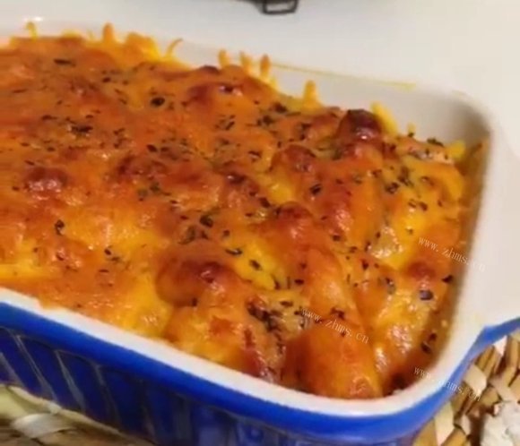 特色美食芝士焗年糕