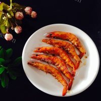 好吃的五香味煎海虾做法图解13)