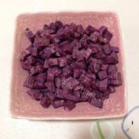 #回忆#紫薯双米糊的做法图解三