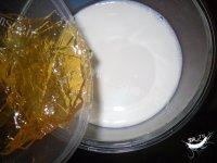 自己做的芒果流心慕斯蛋糕做法图解5)