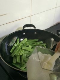 好吃的炒扁豆做法图解3)