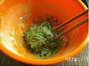 自制抹茶糯米滋做法图解5)