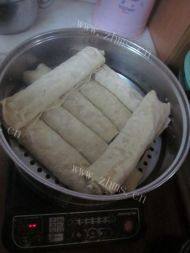 家常菜干豆腐肉卷