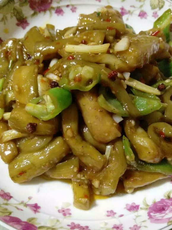 美味佳肴般的鱼香茄子