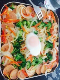 美味的鸡蛋泡面