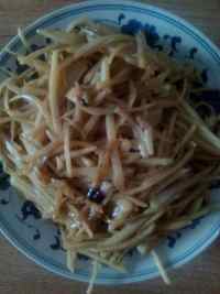 家常菜酸辣土豆丝