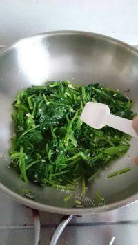 家常菜蒜蓉菠菜做法图解10)