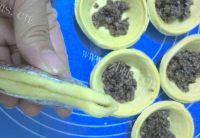 自制红豆派做法图解4)