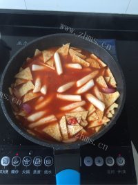 香喷喷的辣炒年糕做法图解7)