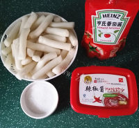 自制韩式辣年糕做法图解1)