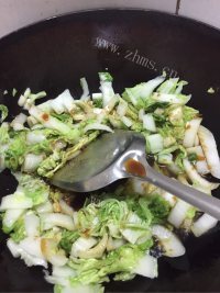酸辣大白菜做法图解7)