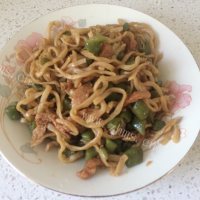 特色美食豆角焖面做法图解10)