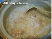 麦香鸡丝粥做法图解6)