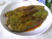 家常菜青椒酿肉