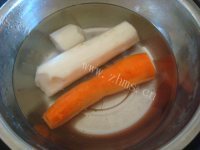 家常菜素炒山药做法图解1)