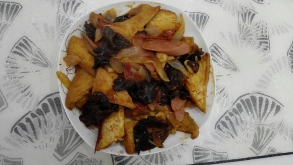 可口的家常豆腐