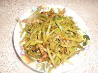 家常菜肉丝炒豆角