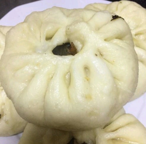 家庭版梅菜肉包