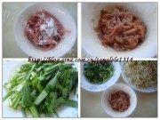 美味的豆芽炒韭菜做法图解1)