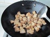 干豇豆烧肉做法图解4)