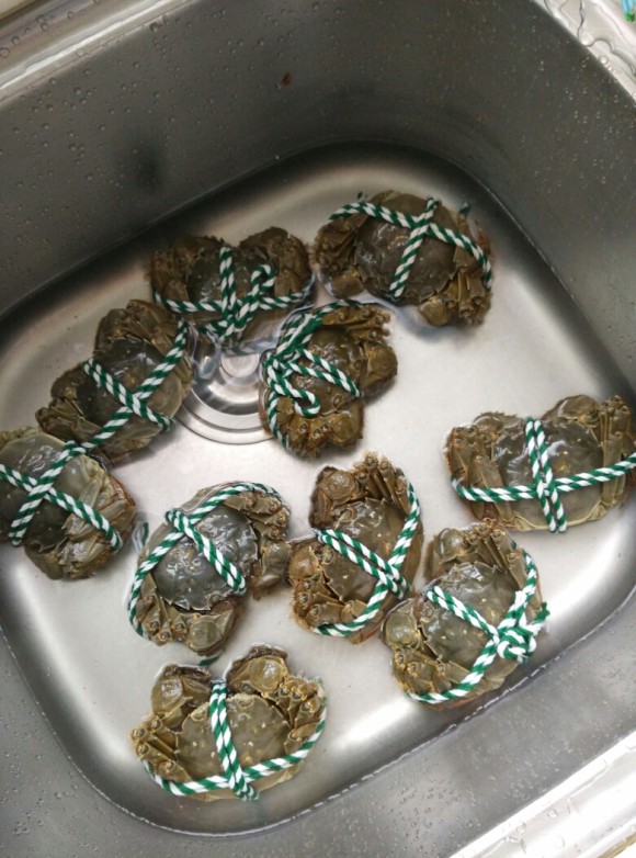 喷香的清蒸螃蟹