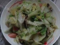 家常菜香菇白菜