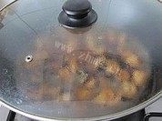 干豇豆烧肉做法图解6)