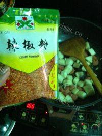 自制孜然炒馒头做法图解8)