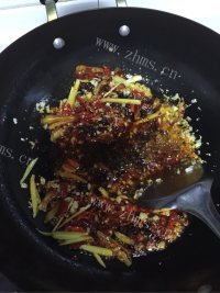 美味的香辣基围虾做法图解4)