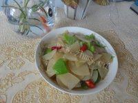 爽滑素炒土豆片