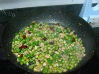 家常菜豌豆炒肉末