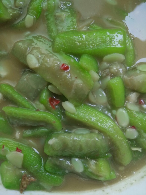 色香味浓的清炒丝瓜
