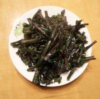 家常菜清炒红油菜