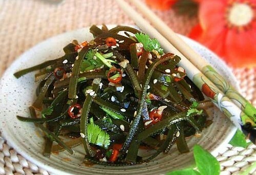 清爽可口的凉拌海带丝