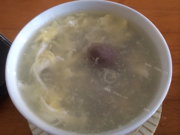 家常蛋花汤圆