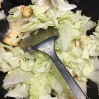 白菜炒豆腐做法图解9)