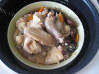 电饭锅版香菇蒸鸡做法图解6)