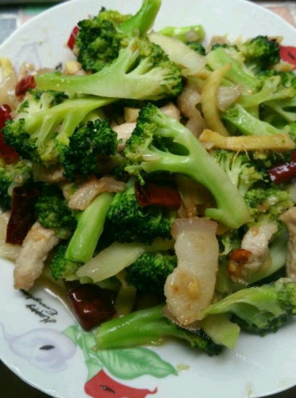 肉炒西兰花