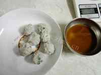 好吃的肉丸油菜做法图解3)