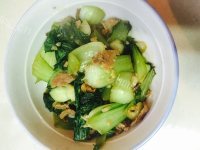 美味的青菜粉丝汤