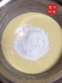 自制轻乳酪蛋糕做法图解7)