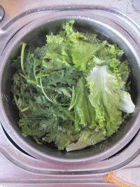 家常炒青菜做法图解1)