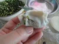 DIY韭菜鸡蛋煎饺做法图解11)
