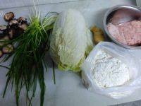 美味手工香菇大白菜水饺做法图解1)