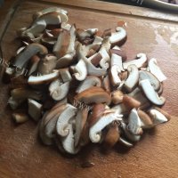 家常菜香菇烧肉做法图解3)