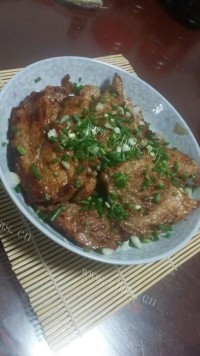 美味的香煎猪扒