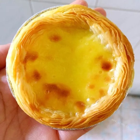 色泽鲜亮的葡式蛋挞