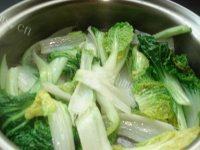 家常菜清炒黄心菜做法图解5)